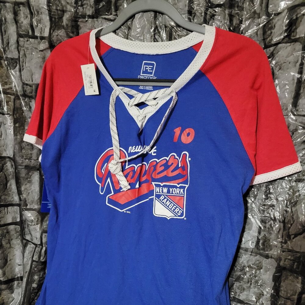 New York Rangers NWT women hockey jersey tshirt